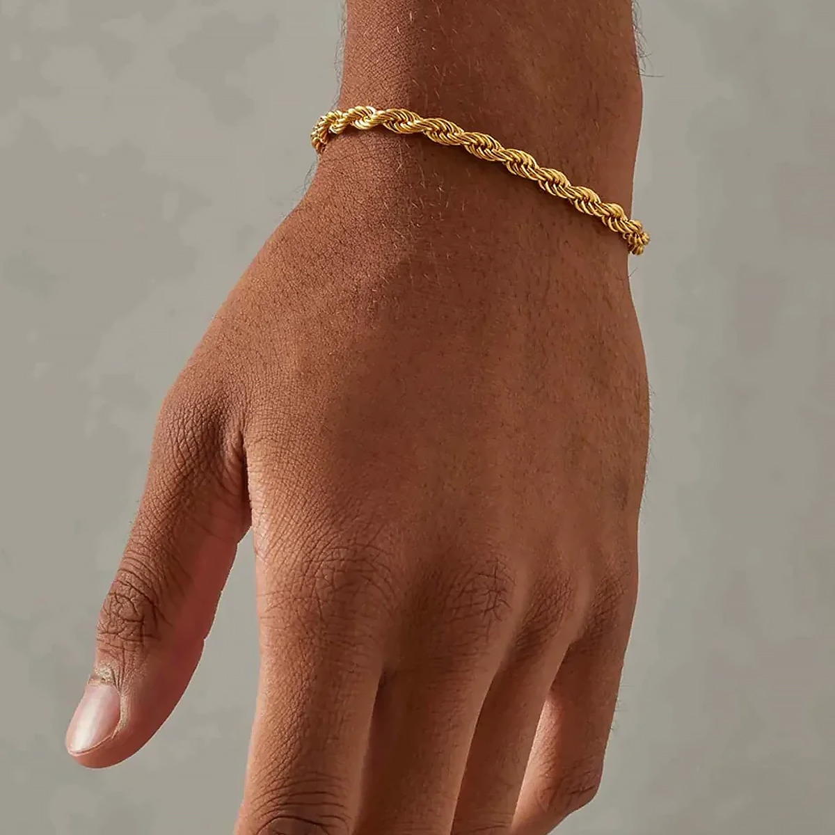 GYBRO. | 5MM Gold Rope Armband 18K