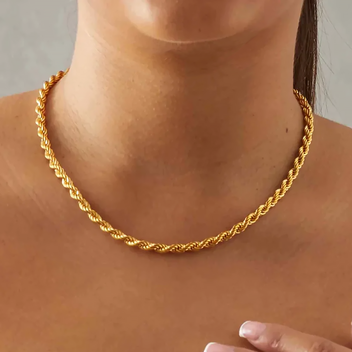 GYRO. | 5MM Gold Rope kette 18K