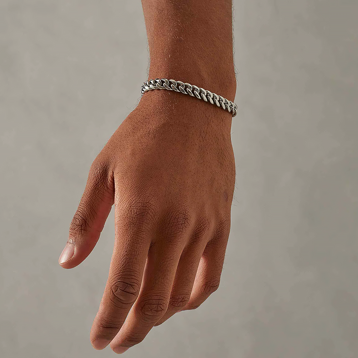 SIAMI. | 8MM Cuban Link Armband aus Silber