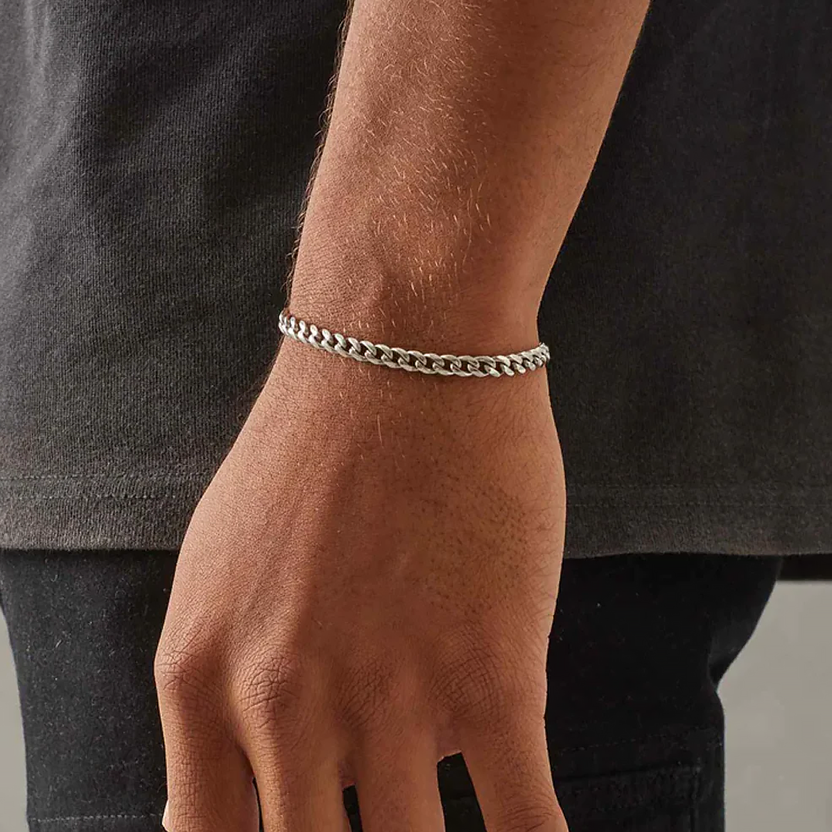 SIRBOX. | 6MM Silber Cuban Link Armband