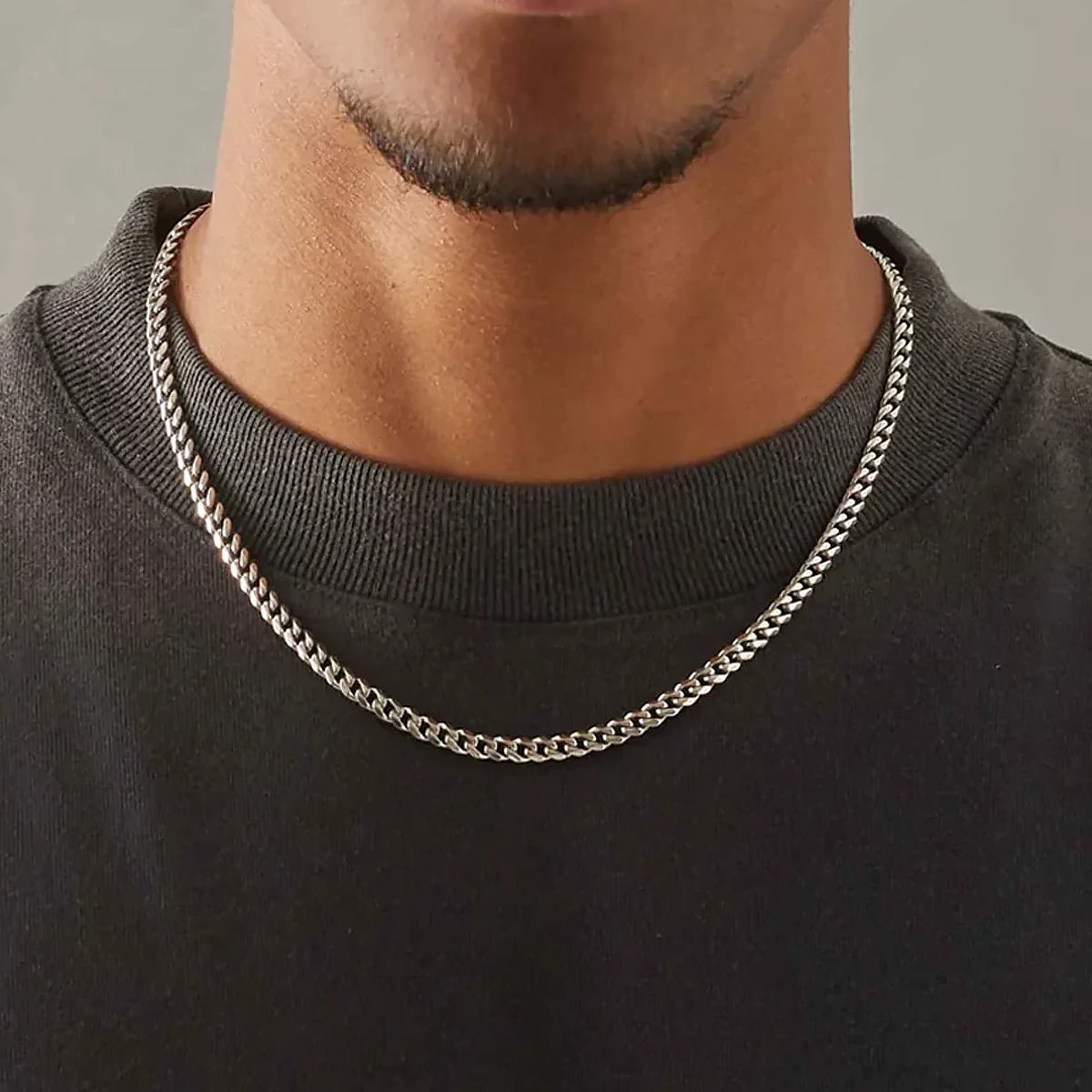 SIROX | 6MM Silber Cuban Link Chain