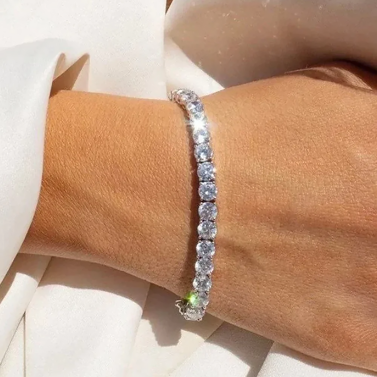 SYLET. | 5MM Silber Tennis Bracelet 