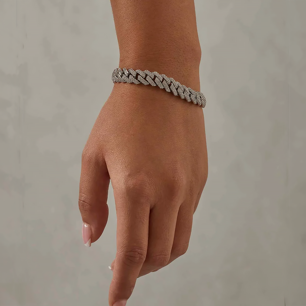 SYLIM. | 12MM Silber Cuban Link Armband